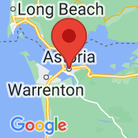 Map of Astoria, OR US